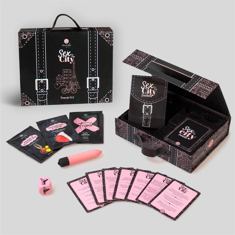 SECRET PLAY - KIT DE VIAJE SEX IN THE CITY (ES/EN/DE/FR/NL/PT)