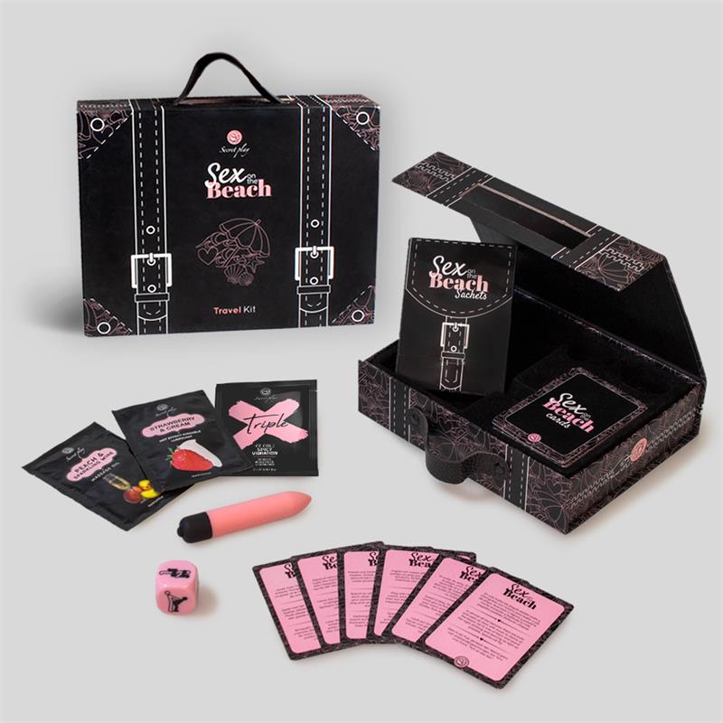 SECRET PLAY - KIT DE VIAJE SEX ON THE BEACH (ES/EN/DE/FR/NL/PT)