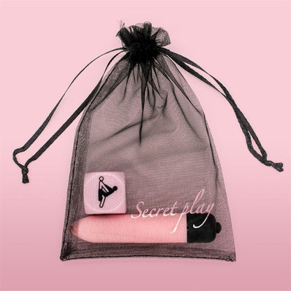 SECRET PLAY - KIT SENSUAL FEELINGS BALA VIBRADORA Y DADOS POSTURAS