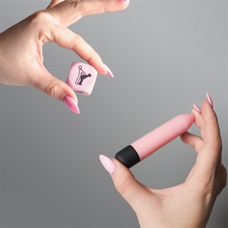 SECRET PLAY - KIT SENSUAL FEELINGS BALA VIBRADORA Y DADOS POSTURAS