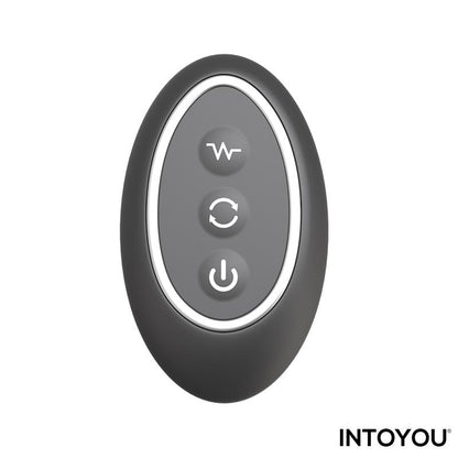 INTOYOU - KLARK PLUG ANAL OSCILANTE CON VIBRACIÓN Y CONTROL REMOTO