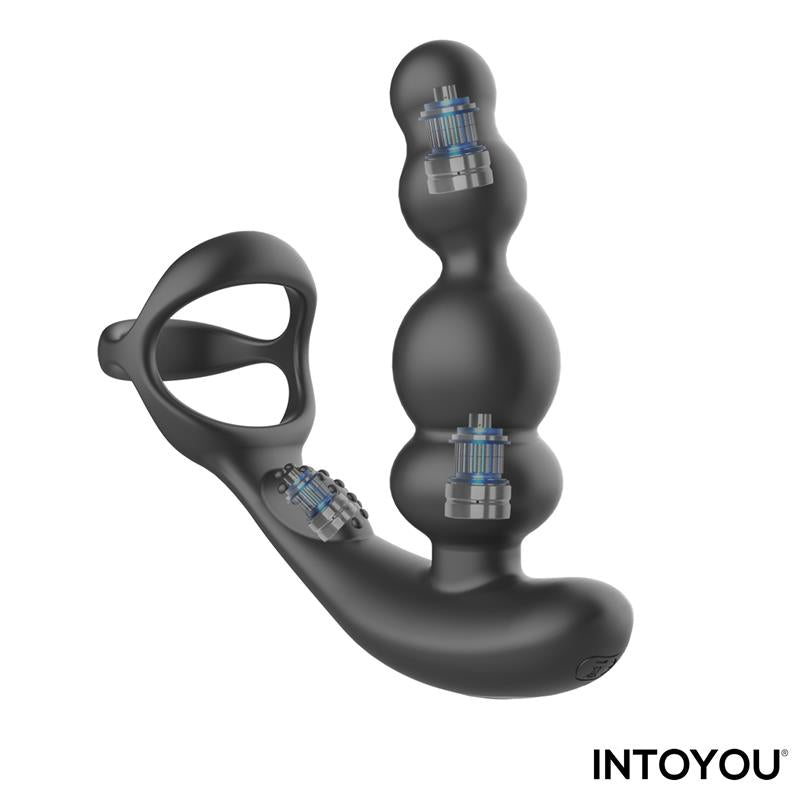INTOYOU - KLARK PLUG ANAL OSCILANTE CON VIBRACIÓN Y CONTROL REMOTO