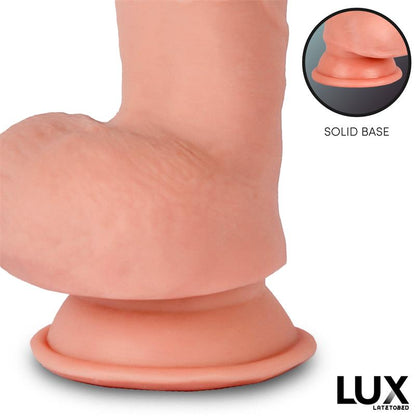 LUX - KLAUS DILDO TRIPLE DENSIDAD CON TESTÍCULOS 9.4