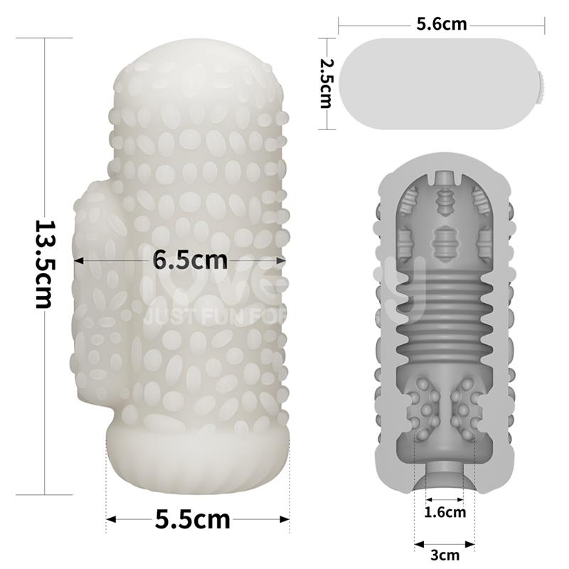 LOVETOY - KNIGHTS RING FUNDA PARA EL PENE Y ESTIMULADOR DRIP