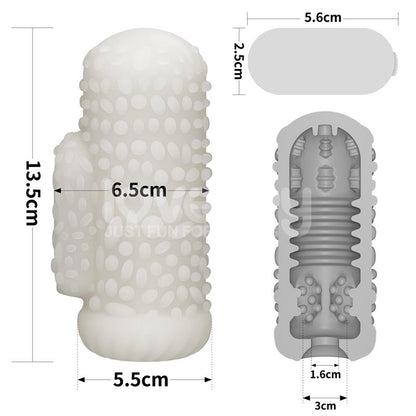 LOVETOY - KNIGHTS RING FUNDA PARA EL PENE Y ESTIMULADOR DRIP