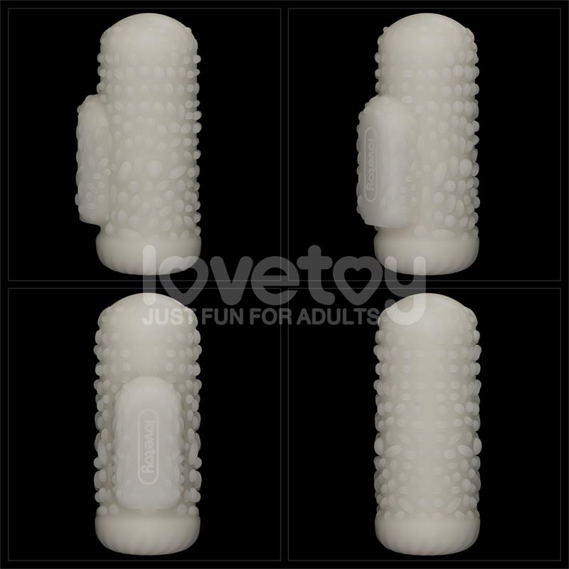 LOVETOY - KNIGHTS RING FUNDA PARA EL PENE Y ESTIMULADOR DRIP