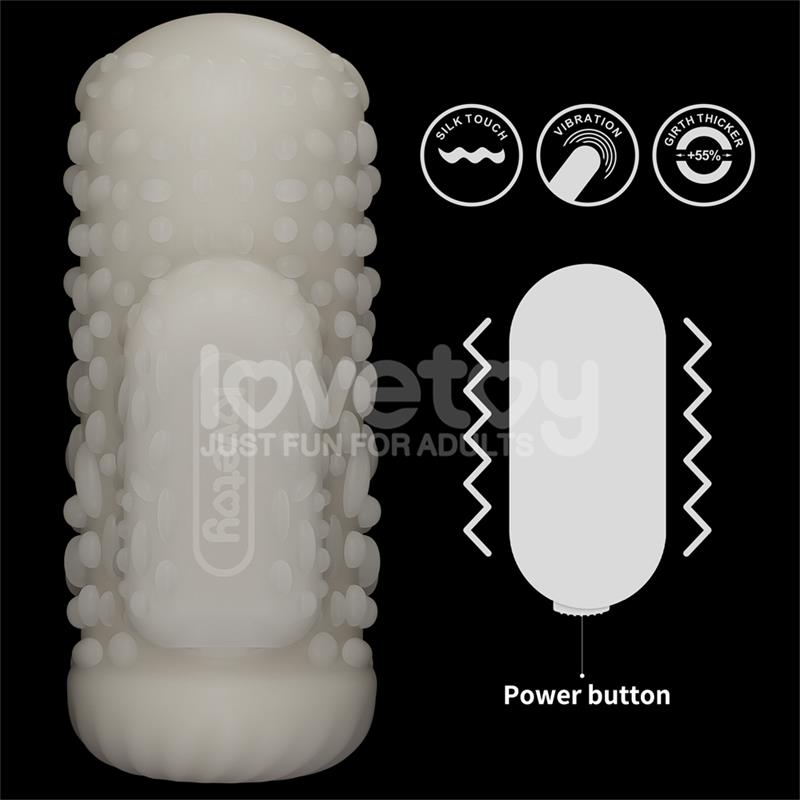 LOVETOY - KNIGHTS RING FUNDA PARA EL PENE Y ESTIMULADOR DRIP