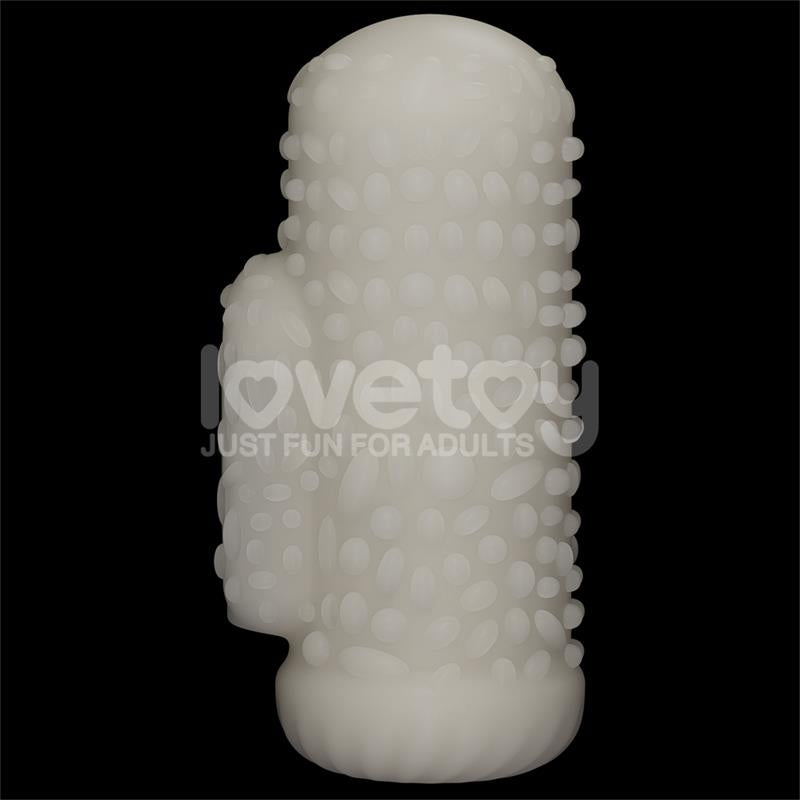 LOVETOY - KNIGHTS RING FUNDA PARA EL PENE Y ESTIMULADOR DRIP