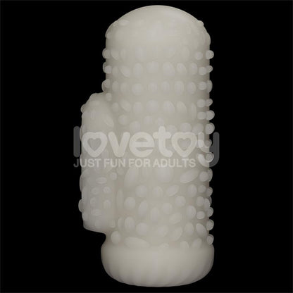 LOVETOY - KNIGHTS RING FUNDA PARA EL PENE Y ESTIMULADOR DRIP