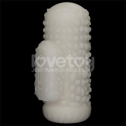 LOVETOY - KNIGHTS RING FUNDA PARA EL PENE Y ESTIMULADOR DRIP