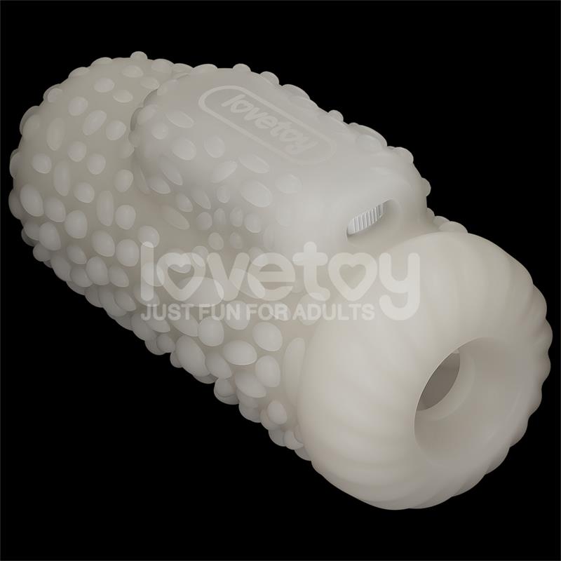 LOVETOY - KNIGHTS RING FUNDA PARA EL PENE Y ESTIMULADOR DRIP