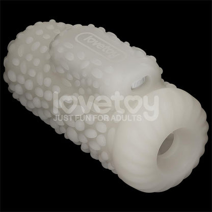 LOVETOY - KNIGHTS RING FUNDA PARA EL PENE Y ESTIMULADOR DRIP
