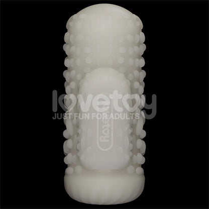 LOVETOY - KNIGHTS RING FUNDA PARA EL PENE Y ESTIMULADOR DRIP