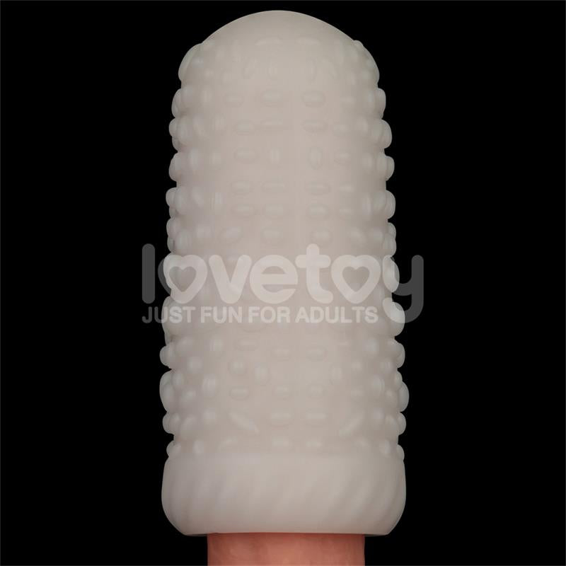 LOVETOY - KNIGHTS RING FUNDA PARA EL PENE Y ESTIMULADOR DRIP