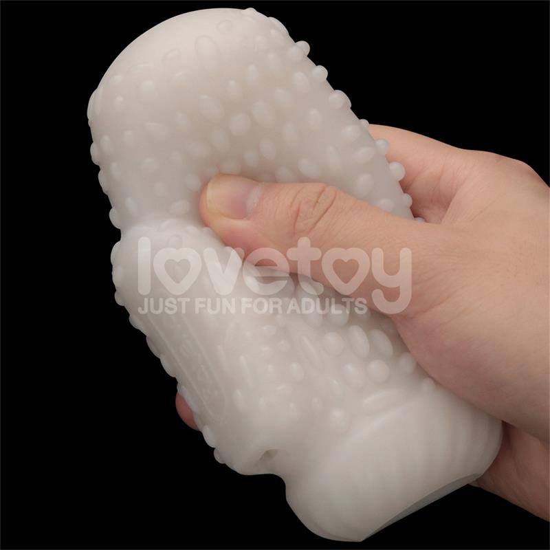 LOVETOY - KNIGHTS RING FUNDA PARA EL PENE Y ESTIMULADOR DRIP