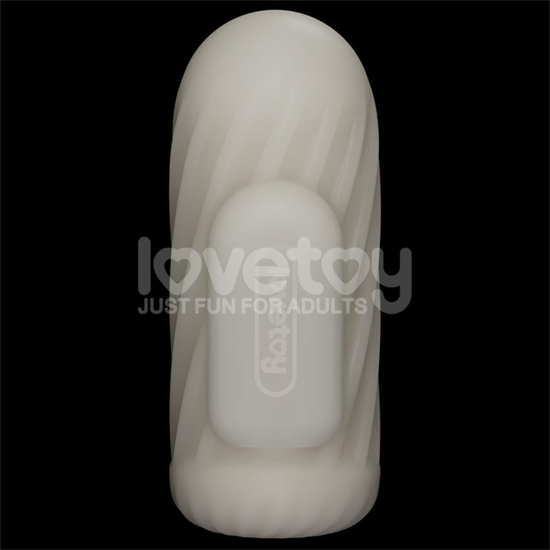 LOVETOY - KNIGHTS RING FUNDA PARA EL PENE Y ESTIMULADOR SPIRAL