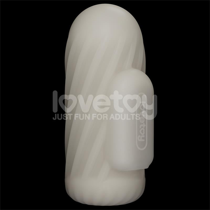 LOVETOY - KNIGHTS RING FUNDA PARA EL PENE Y ESTIMULADOR SPIRAL