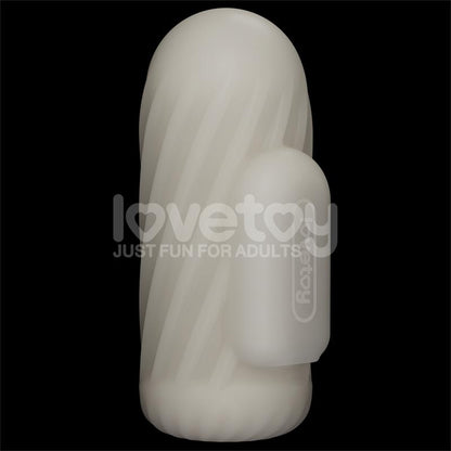 LOVETOY - KNIGHTS RING FUNDA PARA EL PENE Y ESTIMULADOR SPIRAL