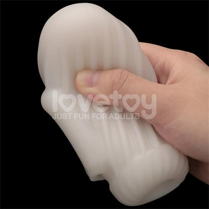 LOVETOY - KNIGHTS RING FUNDA PARA EL PENE Y ESTIMULADOR SPIRAL