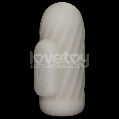LOVETOY - KNIGHTS RING FUNDA PARA EL PENE Y ESTIMULADOR SPIRAL
