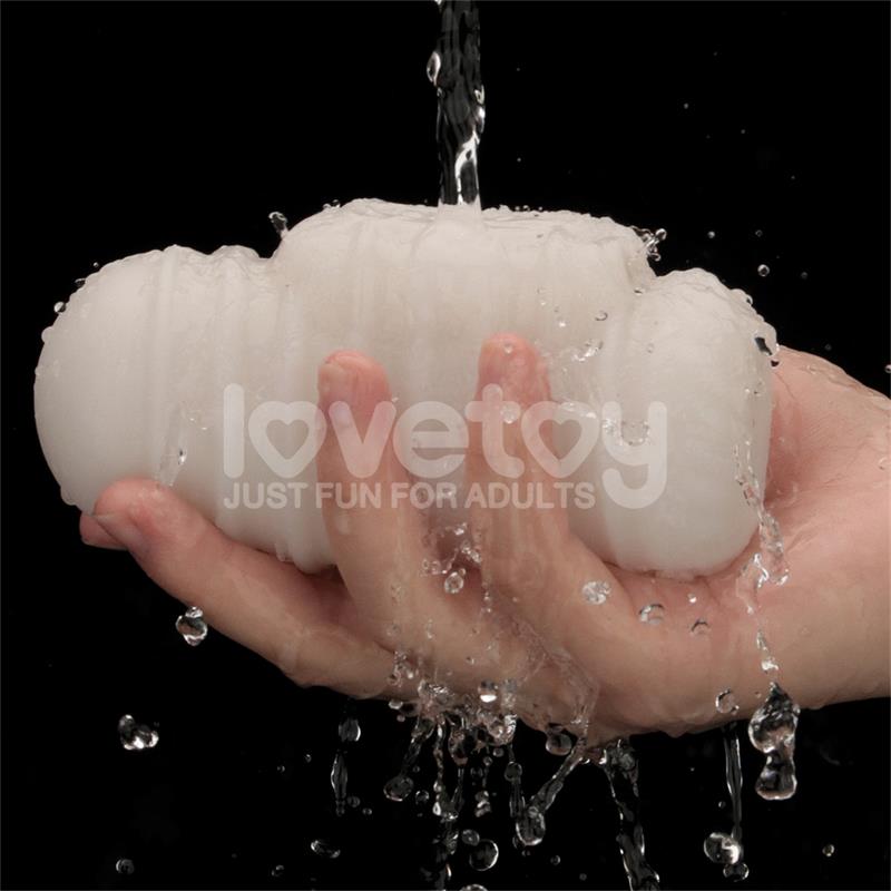 LOVETOY - KNIGHTS RING FUNDA PARA EL PENE Y ESTIMULADOR WAVY
