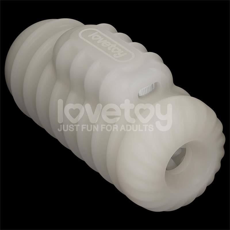 LOVETOY - KNIGHTS RING FUNDA PARA EL PENE Y ESTIMULADOR WAVY