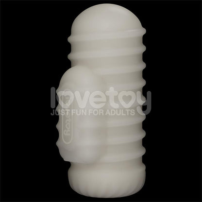 LOVETOY - KNIGHTS RING FUNDA PARA EL PENE Y ESTIMULADOR WAVY