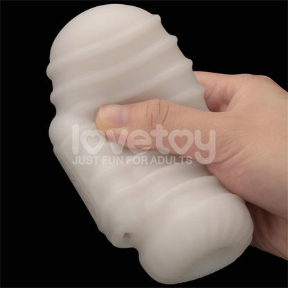 LOVETOY - KNIGHTS RING FUNDA PARA EL PENE Y ESTIMULADOR WAVY