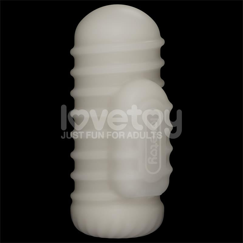 LOVETOY - KNIGHTS RING FUNDA PARA EL PENE Y ESTIMULADOR WAVY