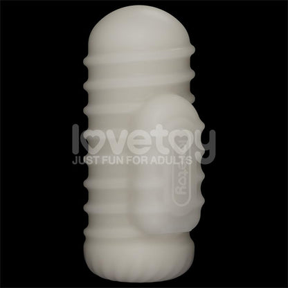 LOVETOY - KNIGHTS RING FUNDA PARA EL PENE Y ESTIMULADOR WAVY