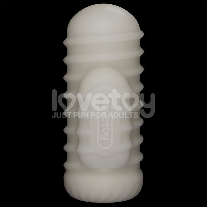 LOVETOY - KNIGHTS RING FUNDA PARA EL PENE Y ESTIMULADOR WAVY