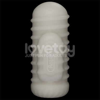 LOVETOY - KNIGHTS RING FUNDA PARA EL PENE Y ESTIMULADOR WAVY
