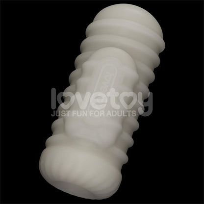 LOVETOY - KNIGHTS RING FUNDA PARA EL PENE Y ESTIMULADOR WAVY