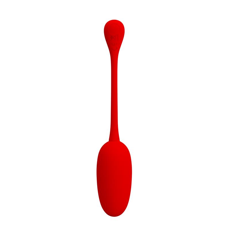 PRETTY LOVE - KNUCKER HUEVO VIBRADOR ROJO