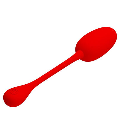 PRETTYLOVE - KNUCKER HUEVO VIBRADOR ROJO