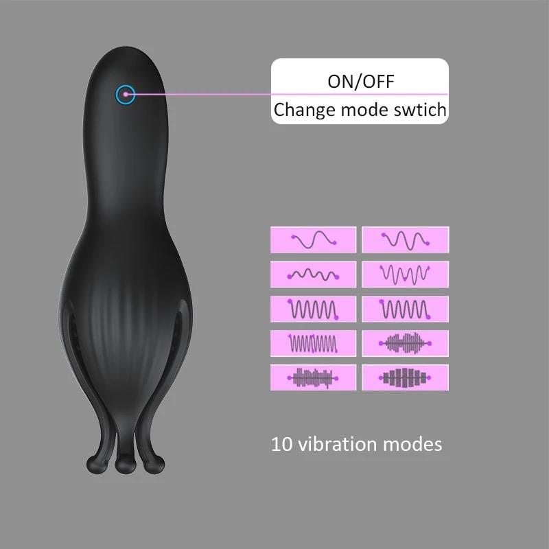 MINOTHOR - KRONE COPA MASTURBADORA PARA EL PENE SILICONA USB