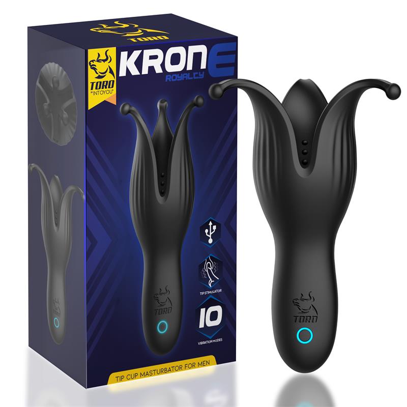 MINOTHOR - KRONE COPA MASTURBADORA PARA EL PENE SILICONA USB
