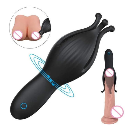 MINOTHOR - KRONE COPA MASTURBADORA PARA EL PENE SILICONA USB