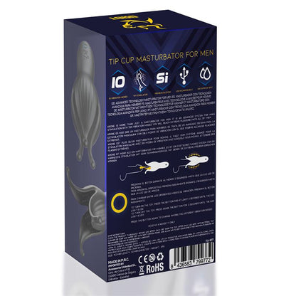 MINOTHOR - KRONE COPA MASTURBADORA PARA EL PENE SILICONA USB