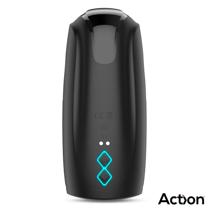 ACTION - KUBEX MASTURBADOR CON LENGUA, PULSACIÓN Y VIBRACIÓN