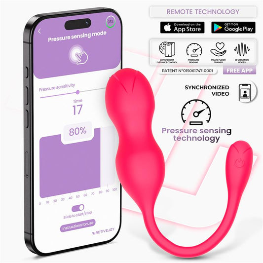 INTOYOU APP SERIES - KYRA ENTRENADOR DE SUELO PÉLVICO CON SENSOR DE PRESIÓN Y APP
