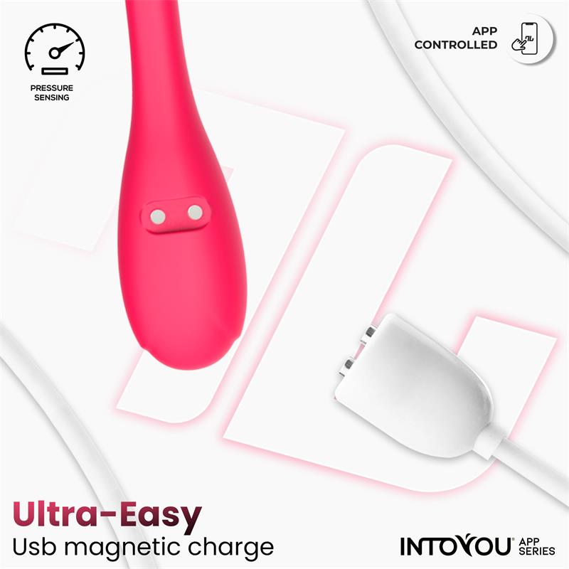 INTOYOU APP SERIES - KYRA ENTRENADOR DE SUELO PÉLVICO CON SENSOR DE PRESIÓN Y APP