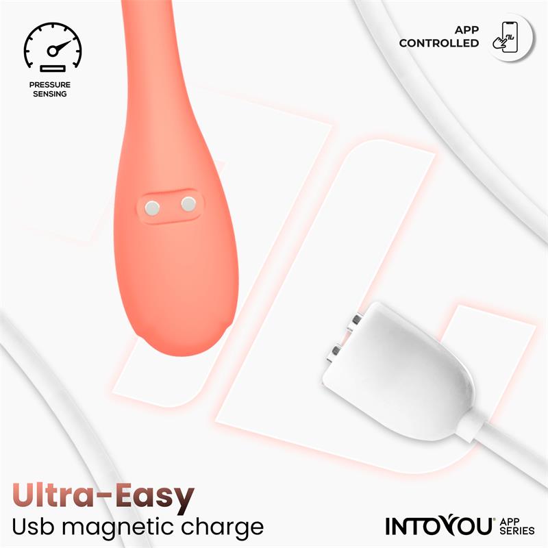 INTOYOU APP SERIES - KYRA ENTRENADOR DE SUELO PÉLVICO CON SENSOR DE PRESIÓN Y APP