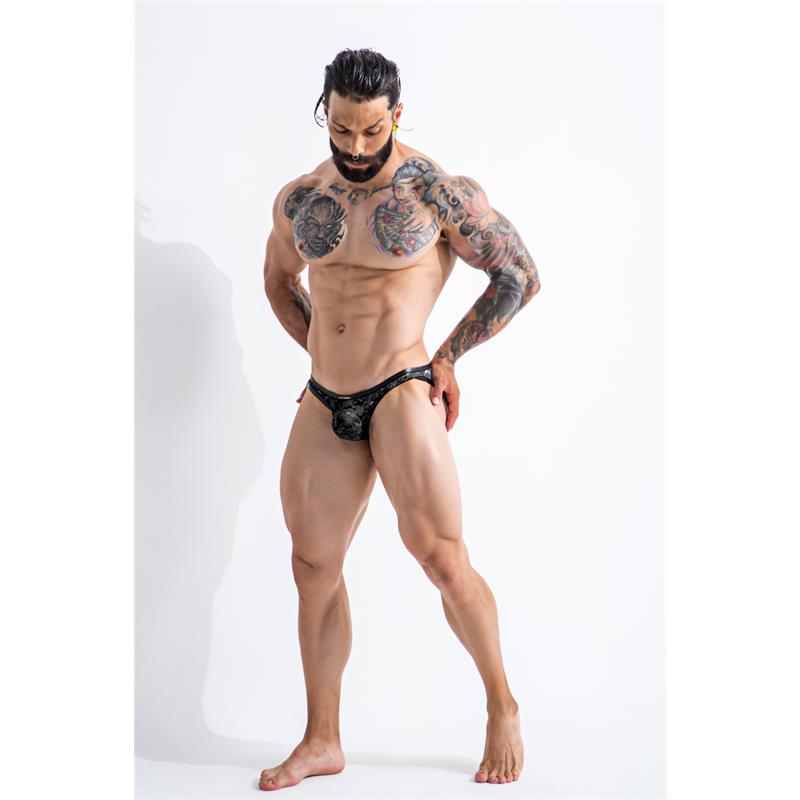 CUT4MEN - L4CE01 SLIP CON ENCAJE