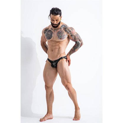 CUT4MEN - L4CE01 SLIP CON ENCAJE