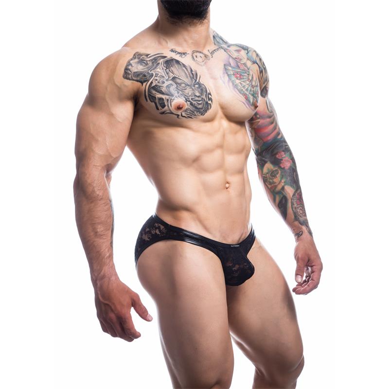 CUT4MEN - L4CE01 SLIP CON ENCAJE