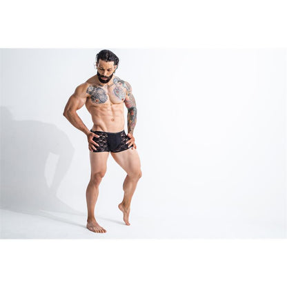 CUT4MEN - L4CE05 BOXER CON ENCAJE
