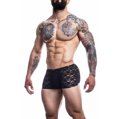 CUT4MEN - L4CE05 BOXER CON ENCAJE