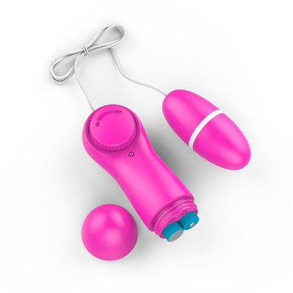 FLUÏD - LAASO HUEVO VIBRADOR MULTI VELOCIDAD CONTROL REMOTO ROSE