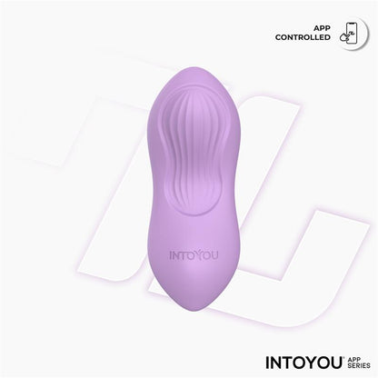 INTOYOU APP SERIES - LAIA ESTIMULADOR DE DEDO CON CALOR Y FUNDA CON APP LAVANDA